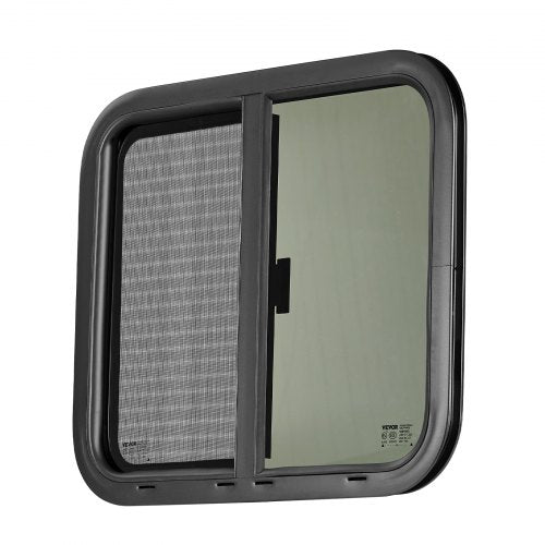 Horizontal RV Window 24 W x 20 H Tinted Sliding RV Window with Net Screen