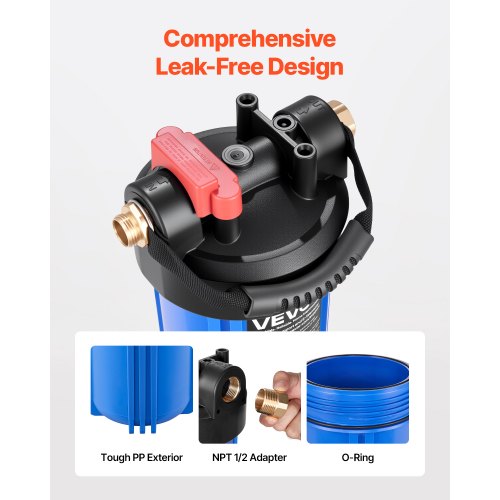 RV Water Filtration System Drinking Water Filter System with Replaceable