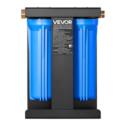 RV Water Filtration System 2Cartridge Water Filter System for Campers