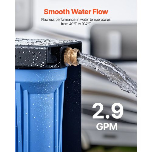 RV Water Filtration System 3Cartridge Water Filter System for Campers