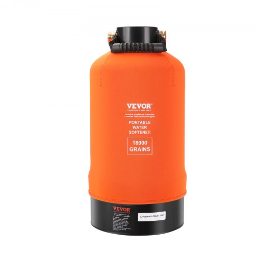 RV Water Softener 16000 Grain Portable Water Softener with 34 Brass
