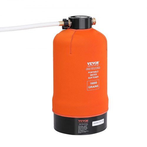 RV Water Softener 16000 Grain Portable Water Softener with 34 Brass
