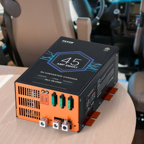 RV Converter 45 Amp 110V AC to 12V DC RV Power Converter Battery Charger