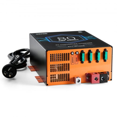 RV Converter 80 Amp 110V AC to 12V DC RV Power Converter Battery Charger