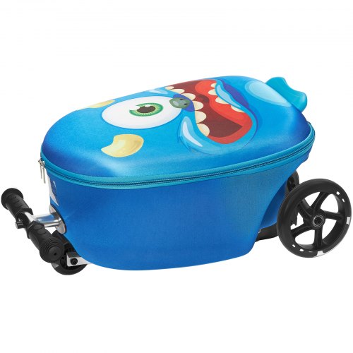 Rideon Luggage 20 L Capacity 20 Inches Kids Scooter Suitcase with Flash