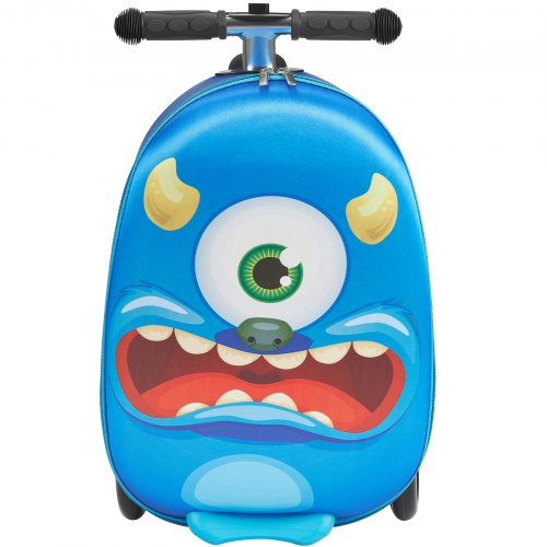 Rideon Luggage 20 L Capacity 20 Inches Kids Scooter Suitcase with Flash