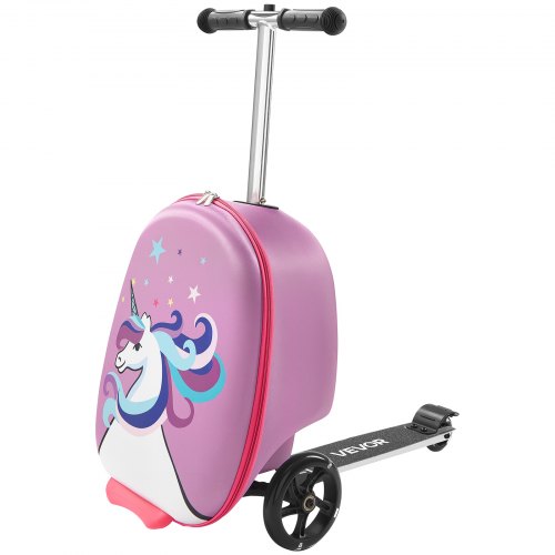 Rideon Luggage 20 L Capacity 20 Inches Kids Scooter Suitcase with Flash
