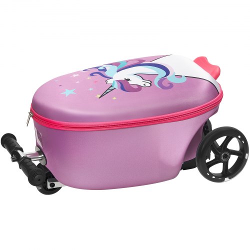 Rideon Luggage 20 L Capacity 20 Inches Kids Scooter Suitcase with Flash