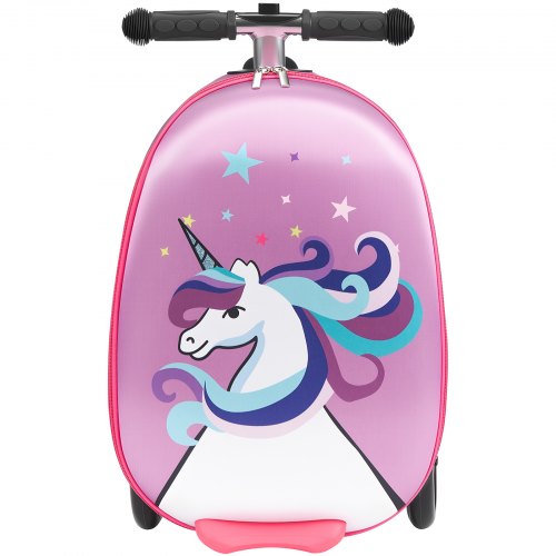 Rideon Luggage 20 L Capacity 20 Inches Kids Scooter Suitcase with Flash