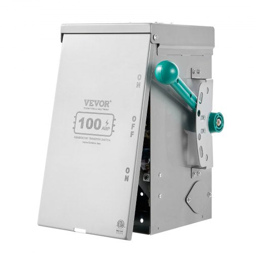 100A Generator Transfer Switch 24000W Manual Transfer Switch Heavy Duty