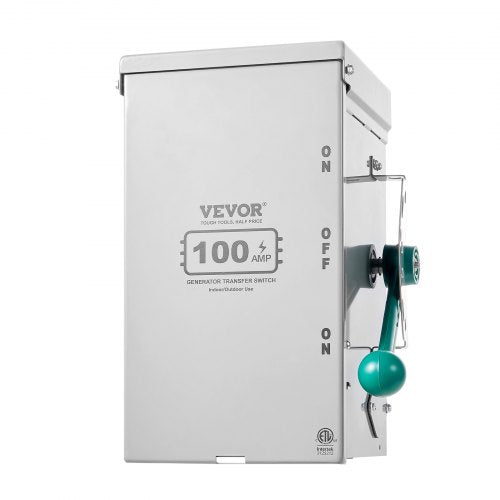 100A Generator Transfer Switch 24000W Manual Transfer Switch Heavy Duty