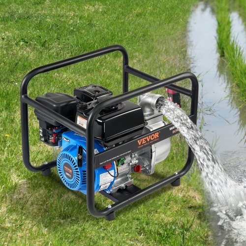 Gasoline Powered Trash Pump 2 in50 mm 65HP 132 GPM 4Stroke Gasoline