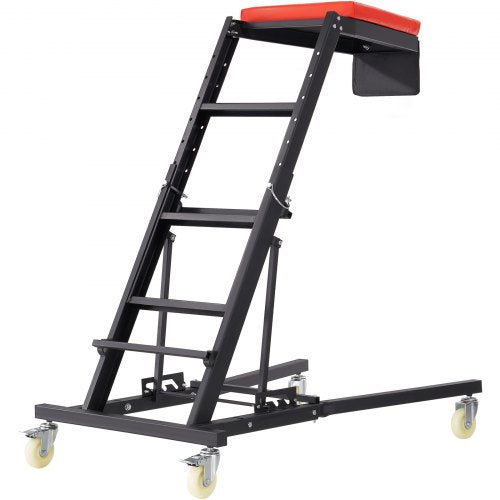 Automotive Top Creeper with Adjustable Height 48 to 76 400 LBS Capacity
