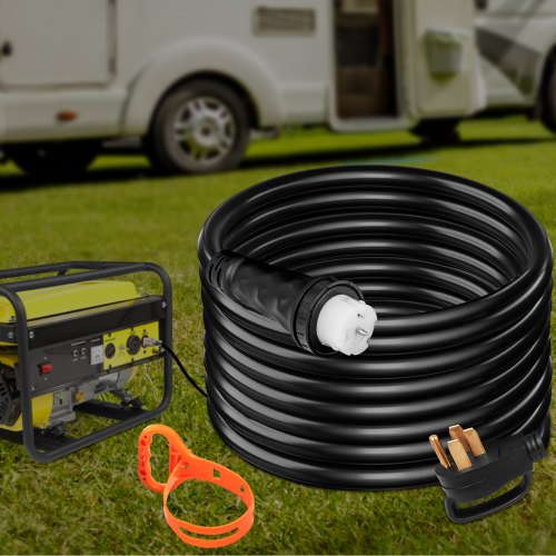 15FT Generator Power Cord 50Amp 125250volt 1450P to CS6364 Locking Connector