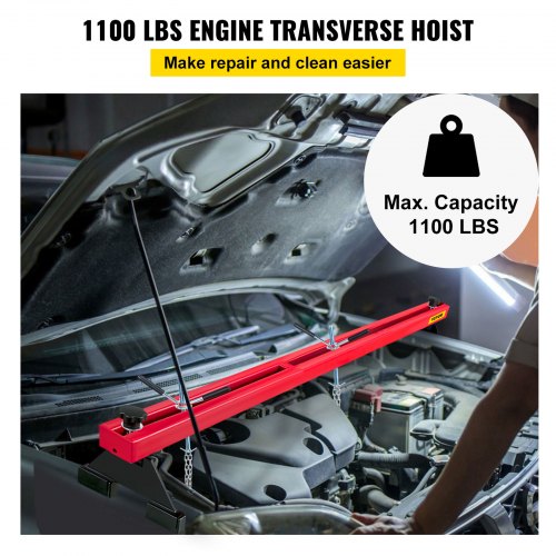 Engine Support Bar 1100 Lbs Capacity Engine Transverse Bar Engine Hoist 2