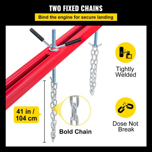 Engine Support Bar 1100 Lbs Capacity Engine Transverse Bar Engine Hoist 2