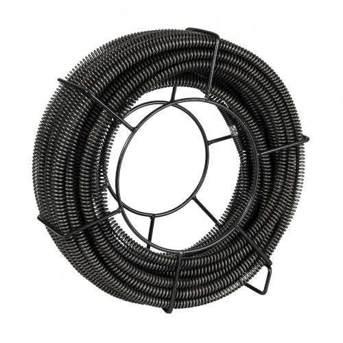 Drain Cleaning Cable 100 FT x 58 Inch Professional Sectional Drain Cleaner