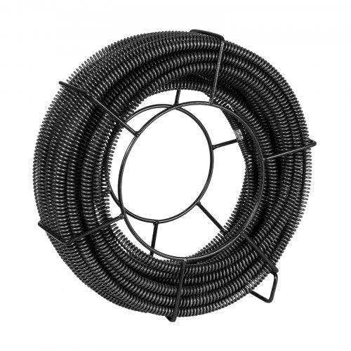 Drain Cleaning Cable 100 FT x 58 Inch Professional Sectional Drain Cleaner