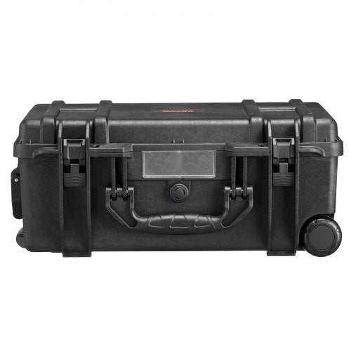 158 Cuft Weatherproof Hard Case with Retractable Pull Handles Wheels –