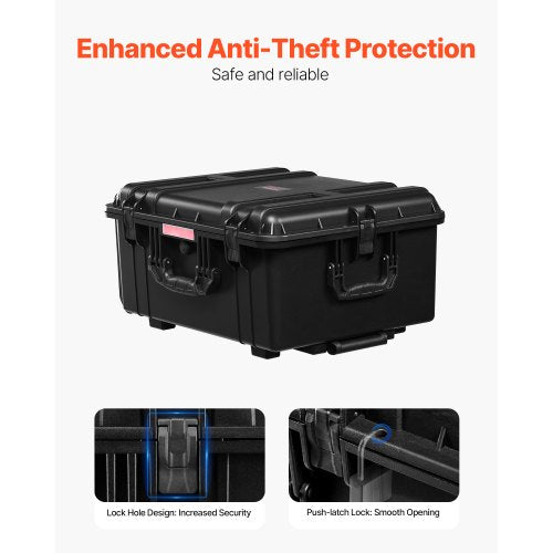 Weatherproof Hard Case Heavy Duty Protective Dry Box Case with PreCut
