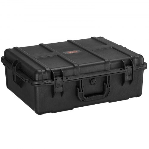 24 Cuft Weatherproof Hard Case with Handle Clips Padlock Holes Foam – 205 MM