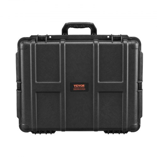 24 Cuft Weatherproof Hard Case with Handle Clips Padlock Holes Foam – 205 MM