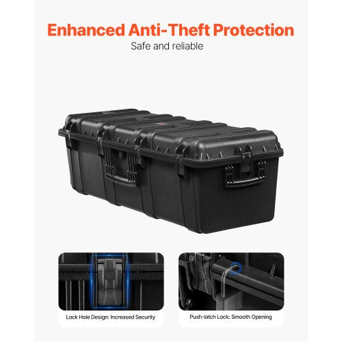 Weatherproof Hard Case Heavy Duty Protective Dry Box Case with PreCut Foam