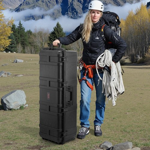 Weatherproof Hard Case Heavy Duty Protective Dry Box Case with PreCut Foam