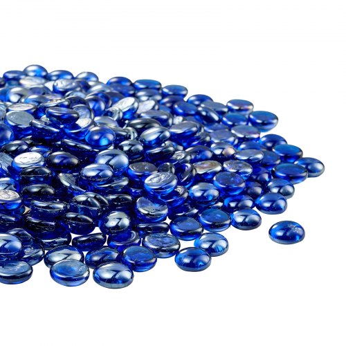 Fire Glass 10Lbs4.5Kg Hightemperature Resistant Fireplace Rocks 34Inch 1905 Mm