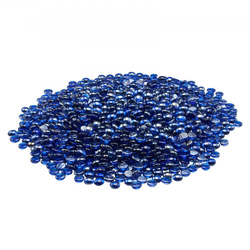 Fire Glass 10Lbs4.5Kg Hightemperature Resistant Fireplace Rocks 34Inch 1905 Mm