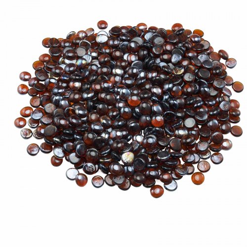 Fire Glass 10Lbs 4.5Kg Hightemperature Resistant Fireplace Rocks 34Inch 1905 Mm