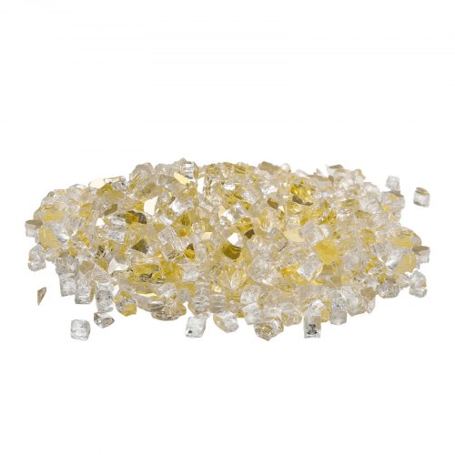 Fire Glass 10 Lbs 4.5 Kg Hightemperature Resistant Fireplace Rocks 12Inch 127 9 5