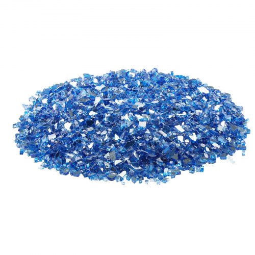 Fire Glass 10Lbs 4.5Kg Hightemperature Resistant Fireplace Rocks 14Inch 635 Mm