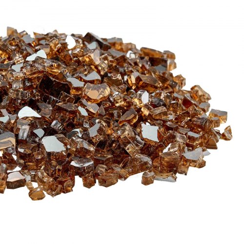 Fire Glass 10 Lbs 4.5 Kg Hightemperature Resistant Fireplace Rocks 14Inch 635