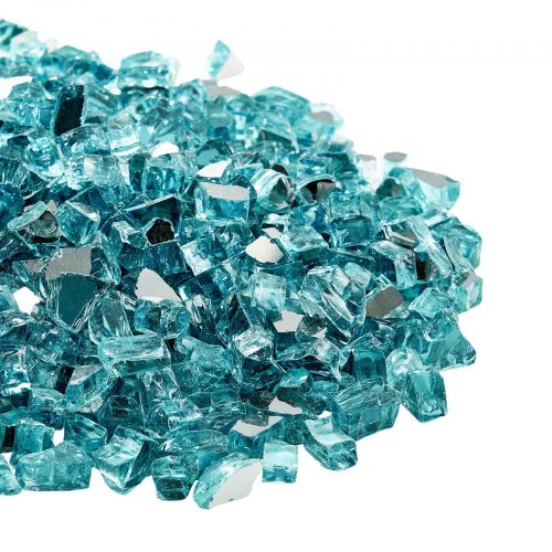 Fire Glass 10 Lbs 4.5 Kg Hightemperature Resistant Fireplace Rocks 12Inch 127