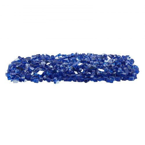 Fire Glass 10Lbs 4.5Kg Hightemperature Resistant Fireplace Rocks 12Inch 12.7 Mm lb