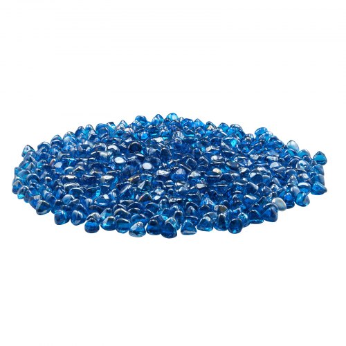 Fire Glass 10Lbs 4.5Kg Hightemperature Resistant Fireplace Rocks 1 Inch 25.4 Mm