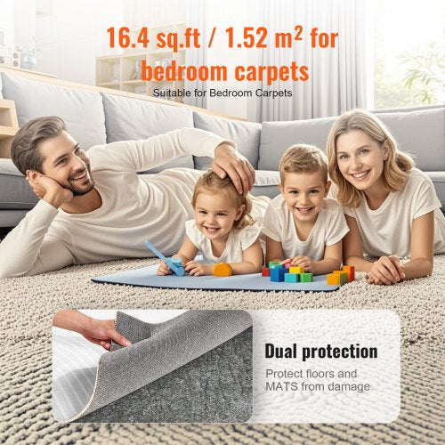 SlipResistant Rug Pad Protective Cushioning Carpet Pad 2x8 787