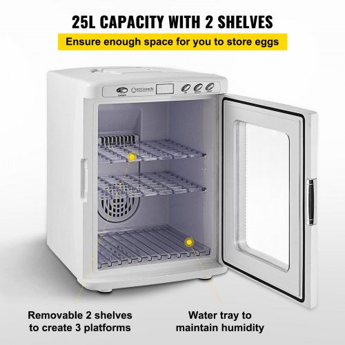 Reptile Incubator 25L Scientific Lab Incubator Cooling and Heating 5 °C to 42