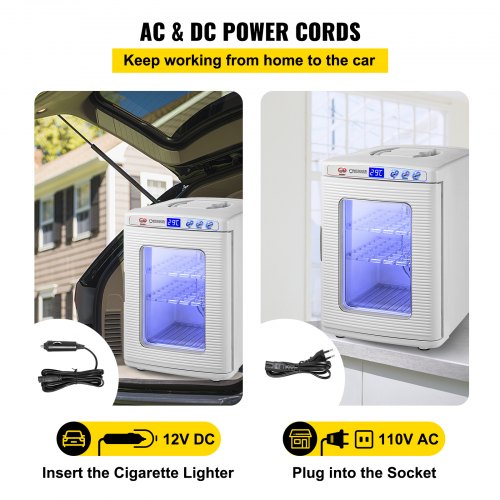 Reptile Incubator 25L Scientific Lab Incubator Cooling and Heating 5 °C to 42