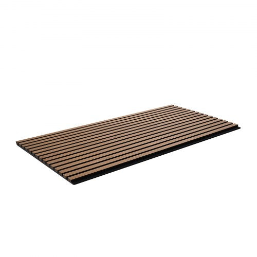 Wood Slat Acoustic Panels 236 x 47.2 inch MDF Accent Wooden Wall Panels