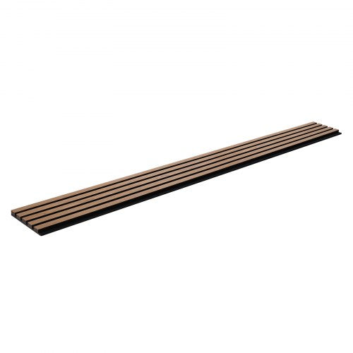 Wood Slat Acoustic Panels 79 x 94.5 inch MDF Accent Wooden Wall Panels