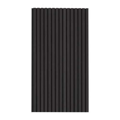 Wood Slat Acoustic Panels 236 x 47.2 inch MDF Accent Wooden Wall Panels