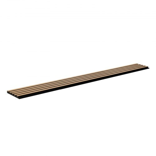Wood Slat Acoustic Panels 79 x 94.5 inch MDF Accent Wooden Wall Panels