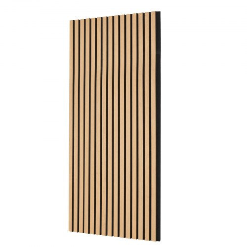 Wood Slat Acoustic Panels 236 x 47.2 inch MDF Accent Wooden Wall Panels