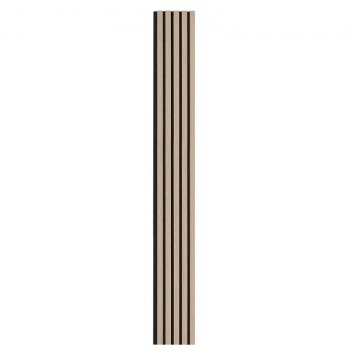 Wood Slat Acoustic Panels 79 x 94.5 inch MDF Accent Wooden Wall Panels