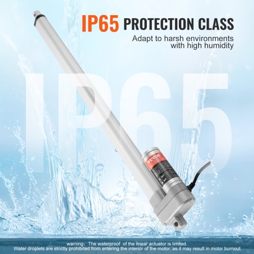 Linear Actuator 12V 20 Inch Waterproof IP65 Linear Actuator 660lbs3000N