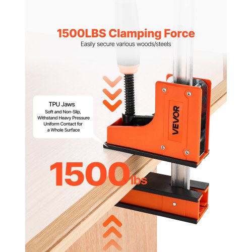 Bar Clamps for Woodworking 2Pack 30 inch Parallel Clamp Set FClamp with 1500