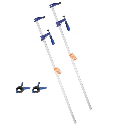 Bar Clamps for Woodworking 2Pack 36 inch Opening Lockable FClamp with 600 lbs