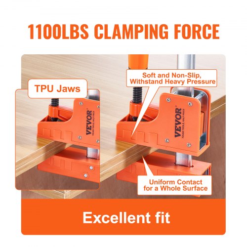 Bar Clamps for Woodworking 2Pack 50 Parallel Clamp Set F Clamp with 1100